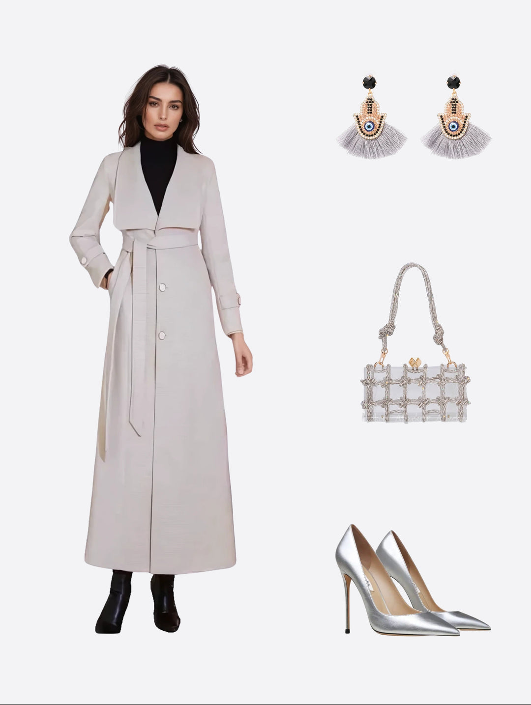 S2 26 Look 04 Maxi Coat Dress