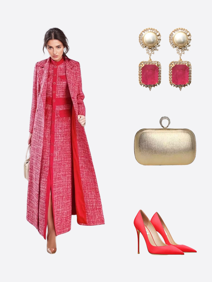 S2 26 Look 10 Maxi Coat Dress