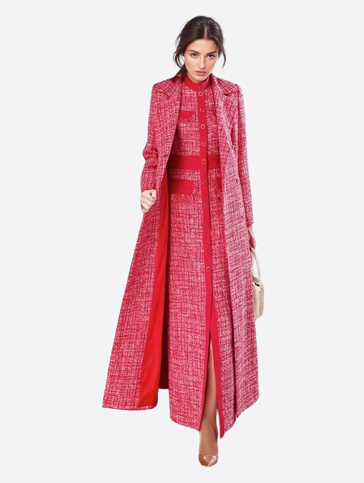 S2 26 Look 10 Maxi Coat Dress