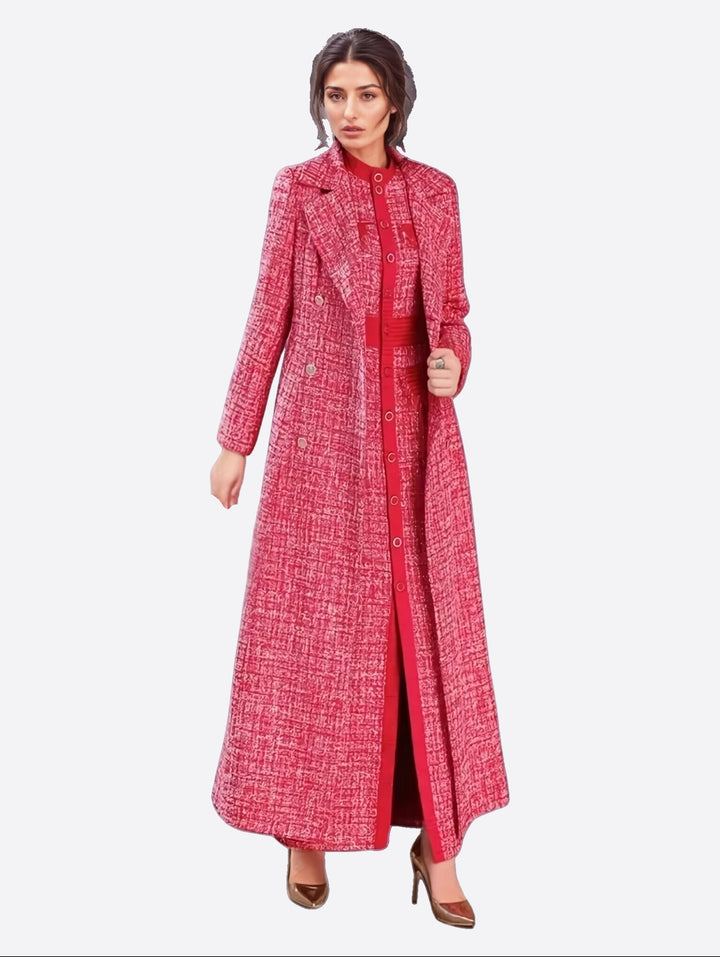 S2 26 Look 10 Maxi Coat Dress