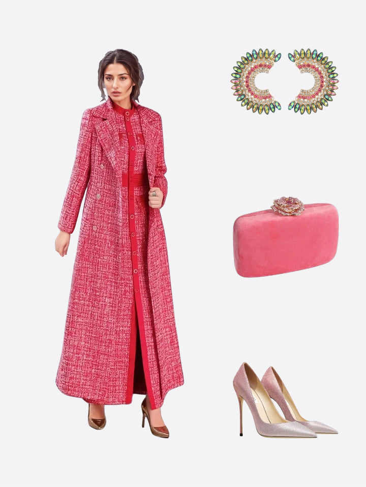 S2 26 Look 10 Maxi Coat Dress