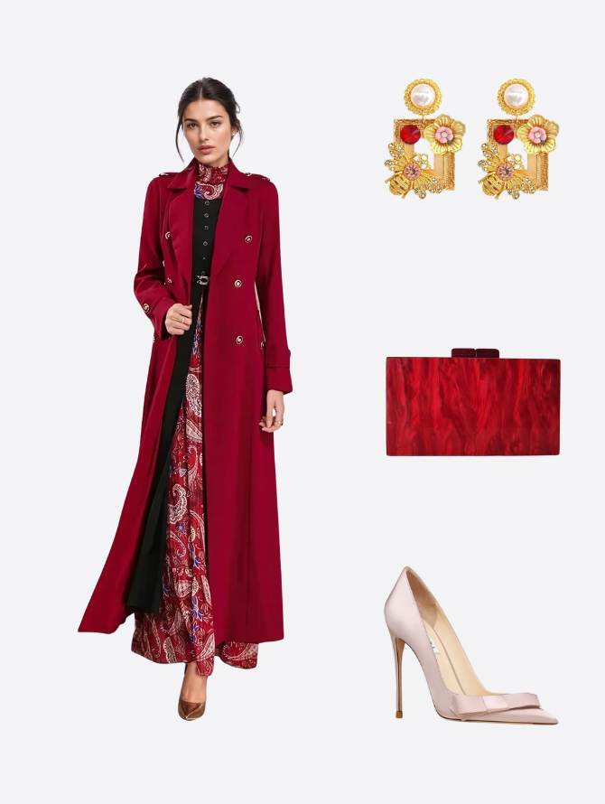 S2 26 Look 11 Maxi Coat Dress