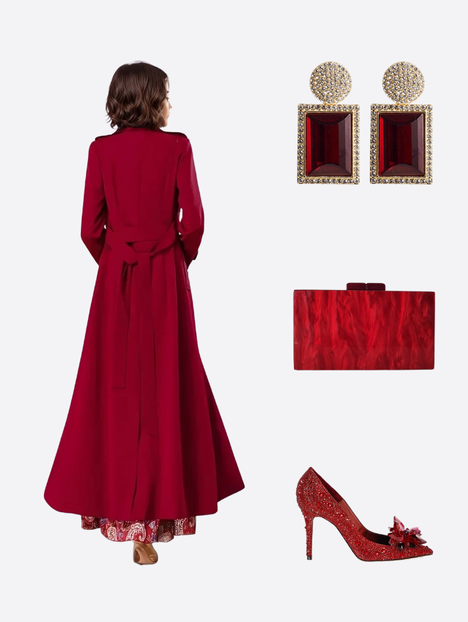 S2 26 Look 11 Maxi Coat Dress