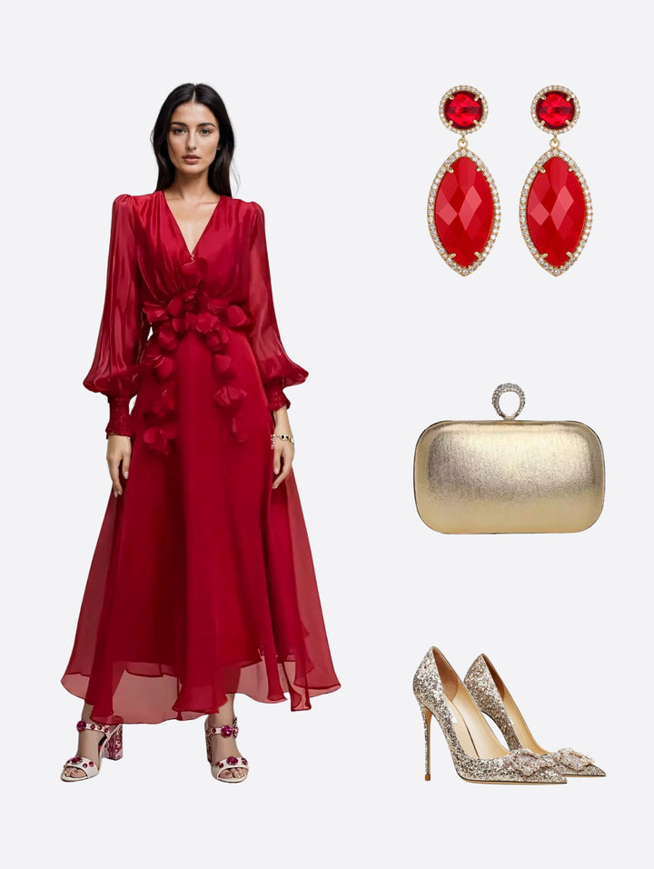 S2 26 Look 12 Calf Dress