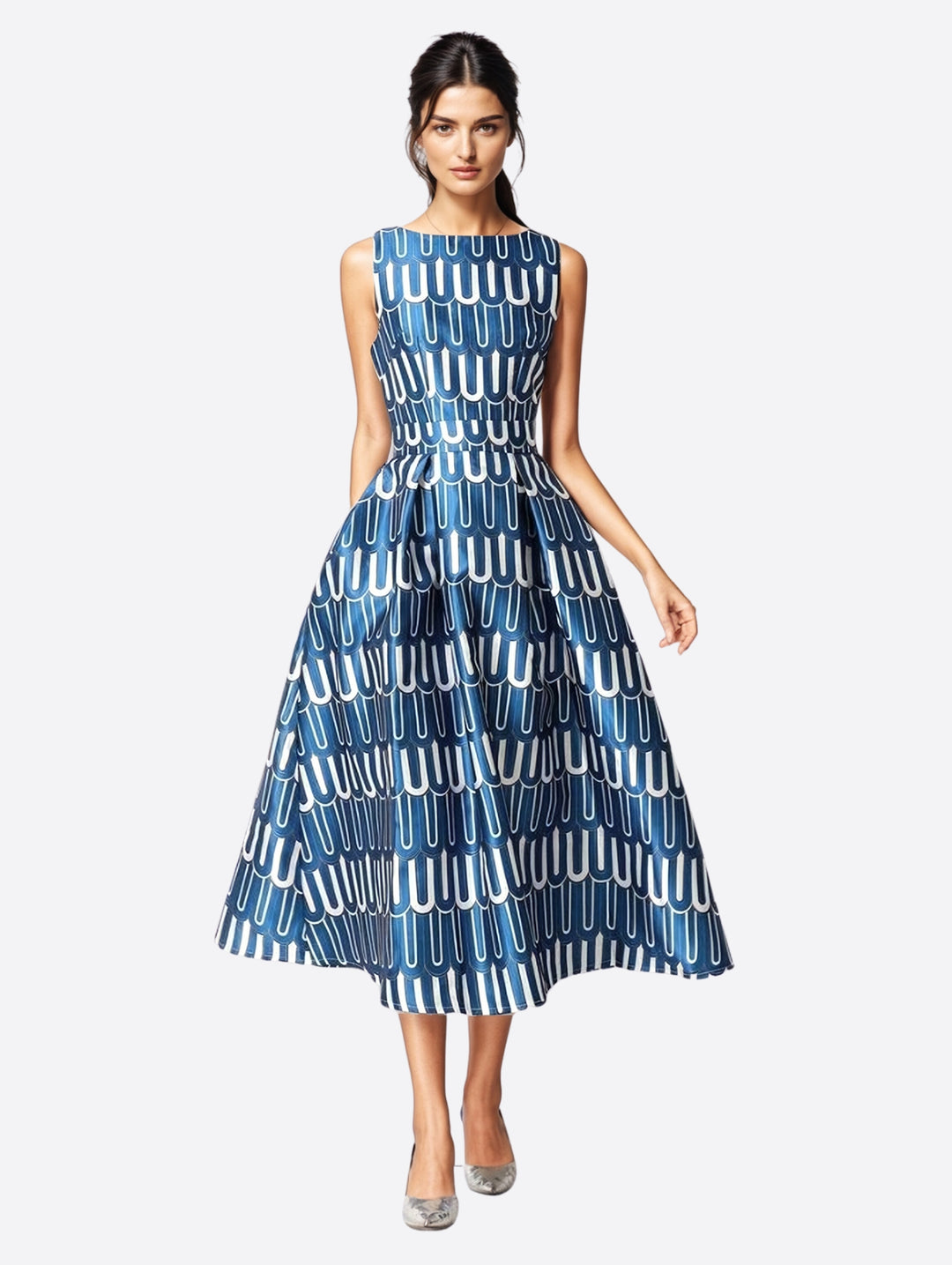 S2 24 Look 12 Midi Dress