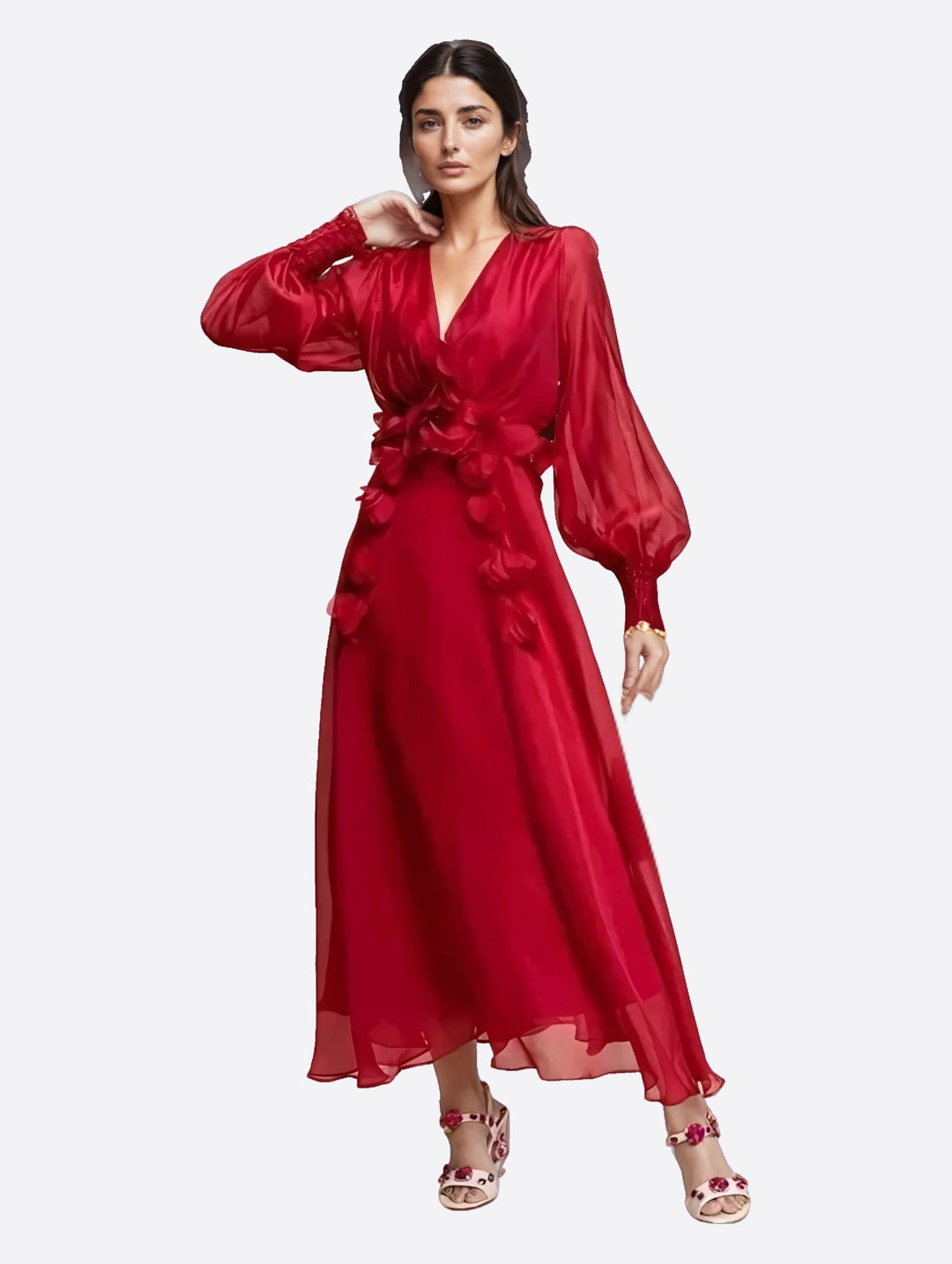 S2 26 Look 12 Calf Dress