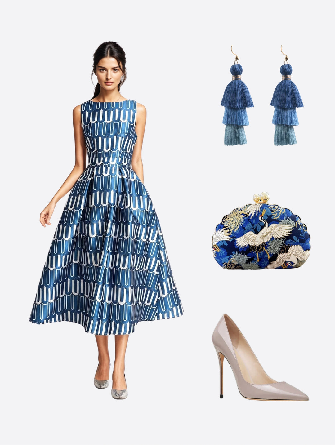 S224 Look 12 Midi Dress