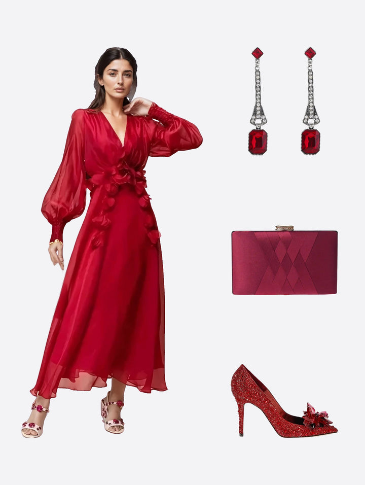 S2 26 Look 12 Calf Dress
