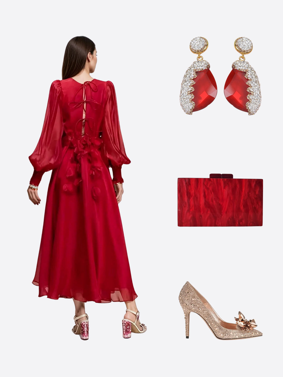 S2 26 Look 12 Calf Dress