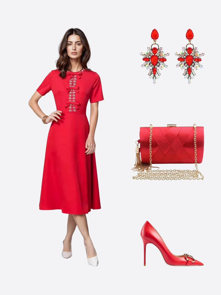 S2 26 Look 13 Calf Dress