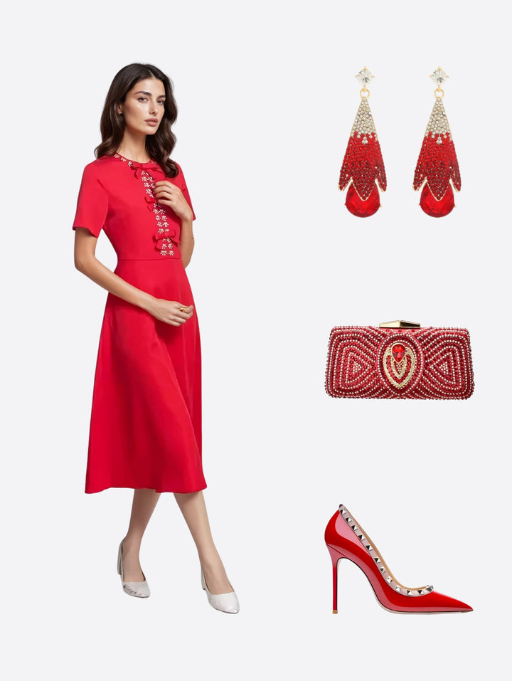 S2 26 Look 13 Calf Dress