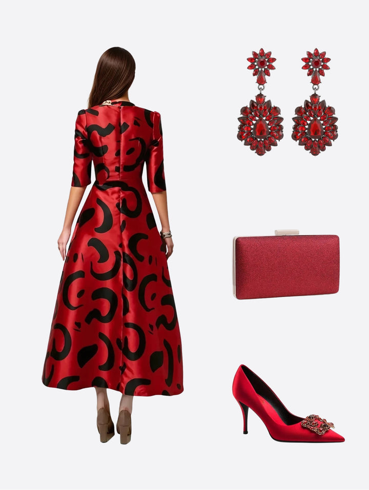 S2 26 Look 14 Midi Dress