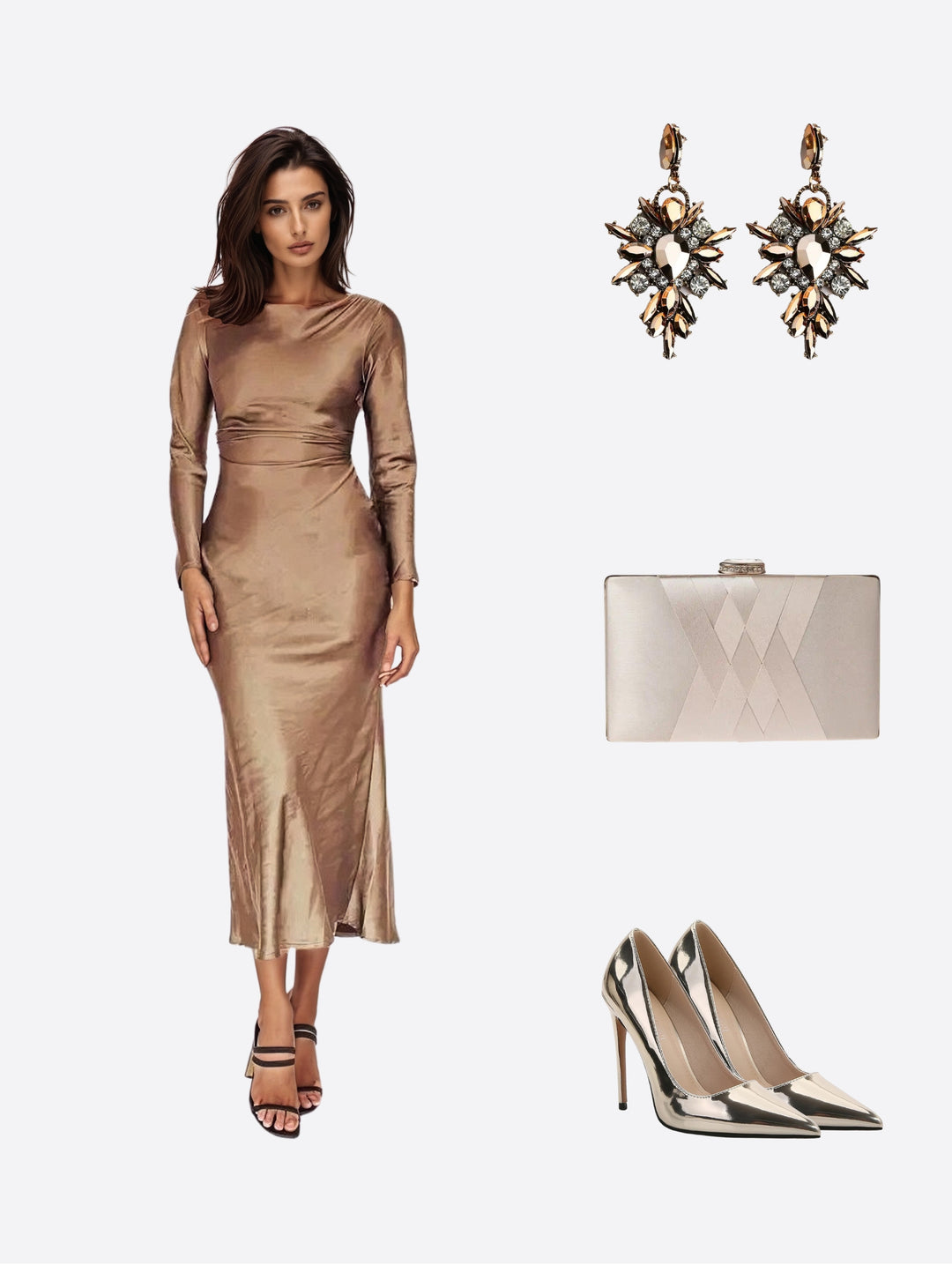 S224 Look 15 Midi Dress