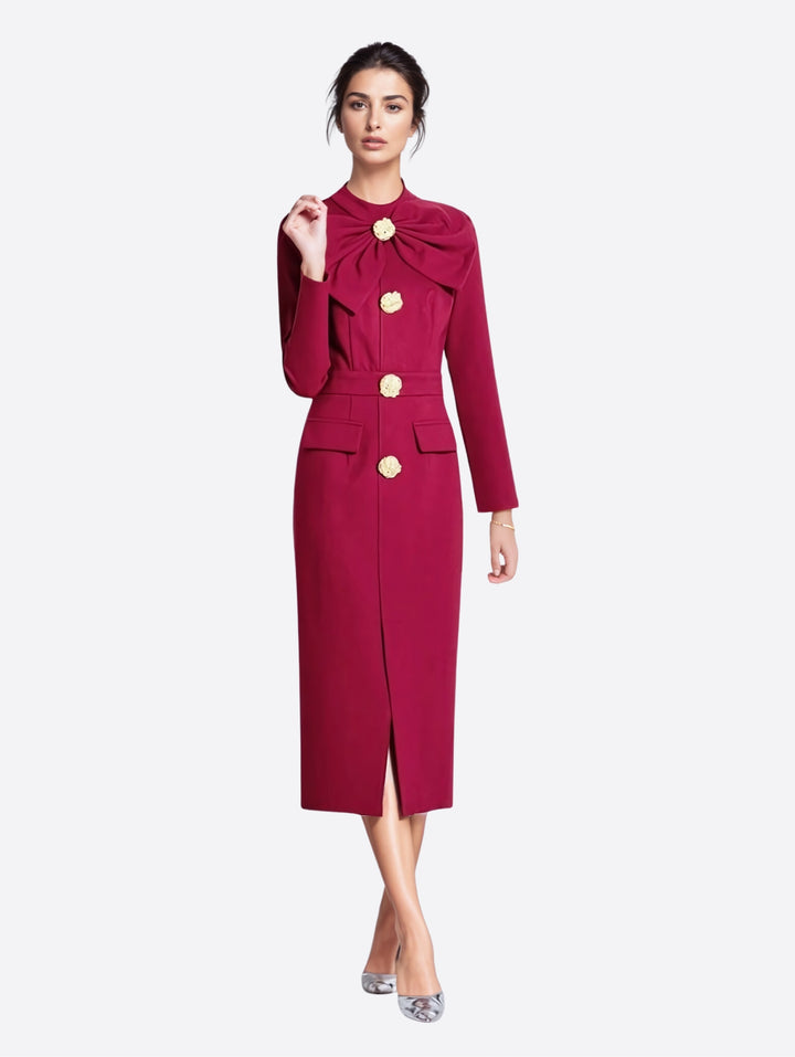S2 26 Look 15 Calf Dress
