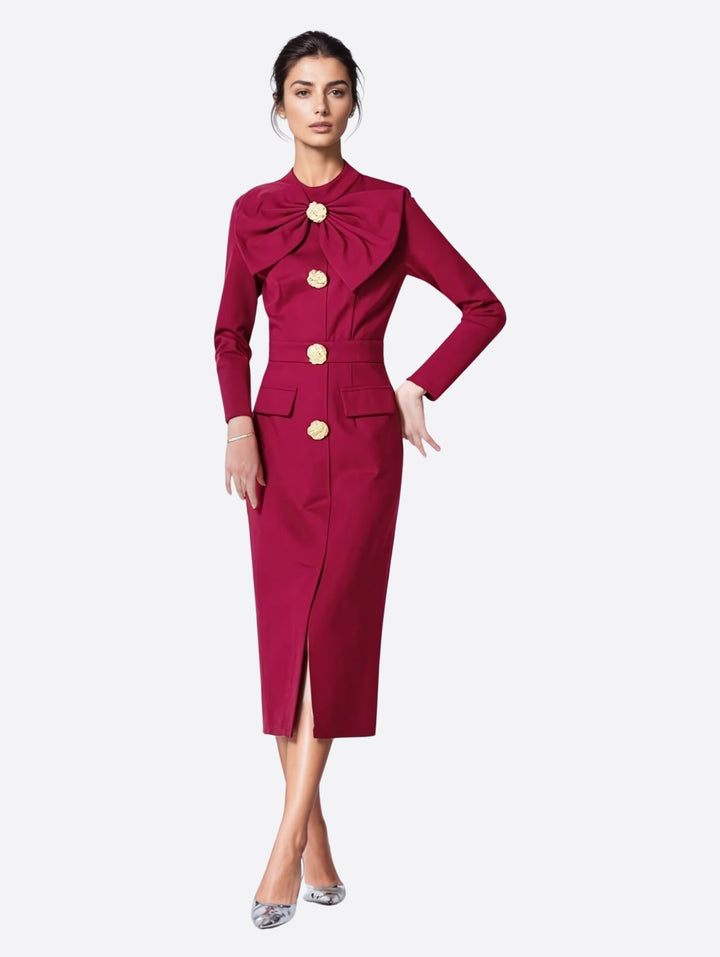 S2 26 Look 15 Calf Dress