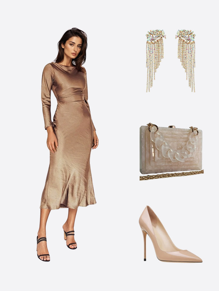 S224 Look 15 Midi Dress