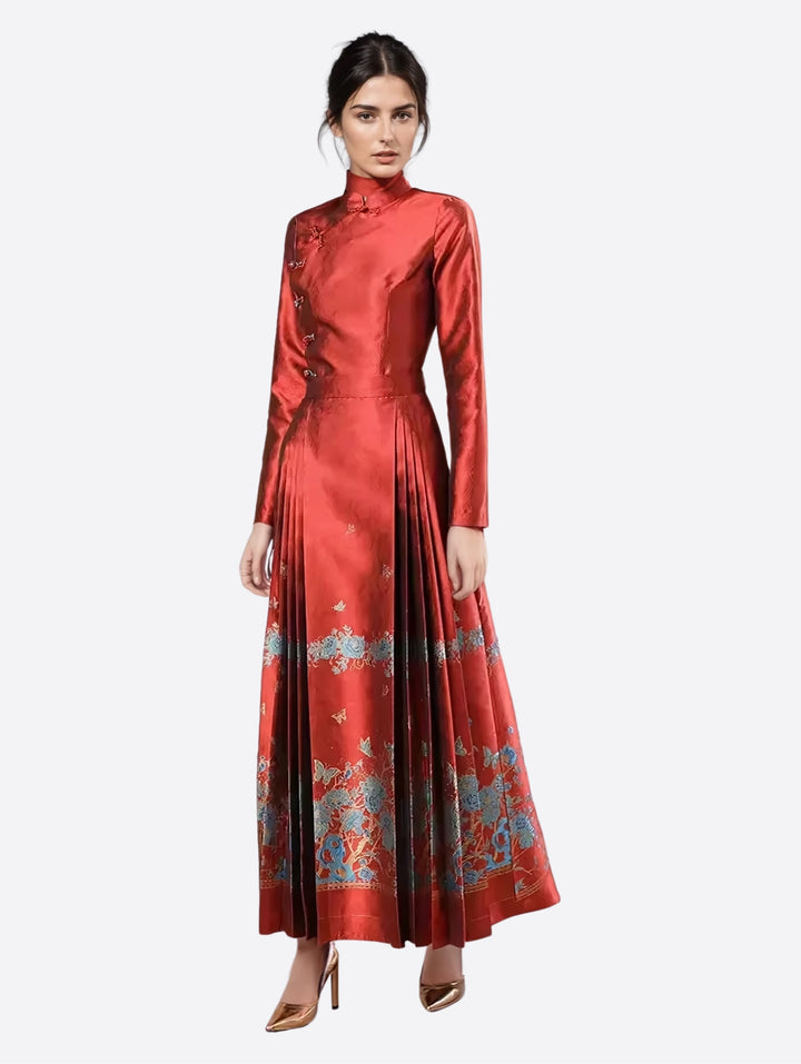 S2 26 Look 18 Maxi Dress