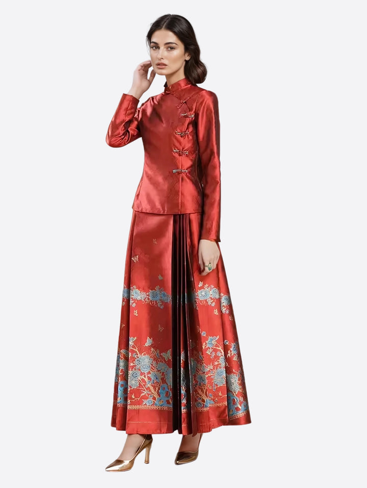 S2 26 Look 18 Maxi Dress