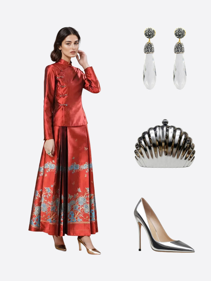 S2 26 Look 18 Maxi Dress