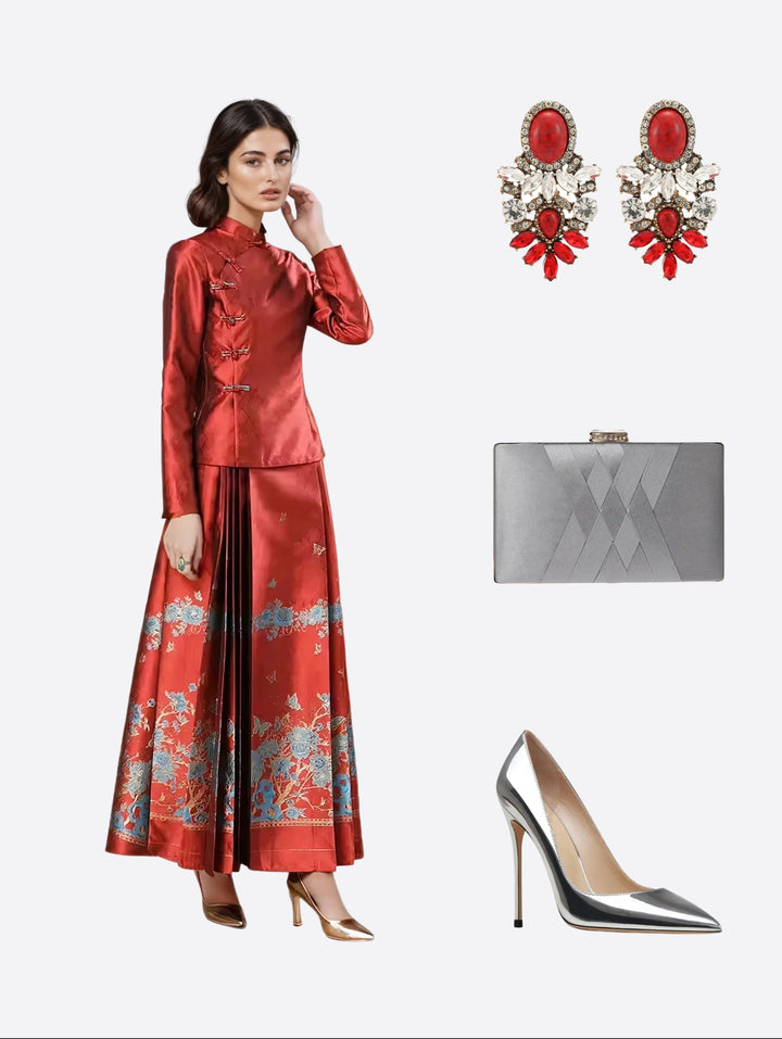 S2 26 Look 18 Maxi Dress