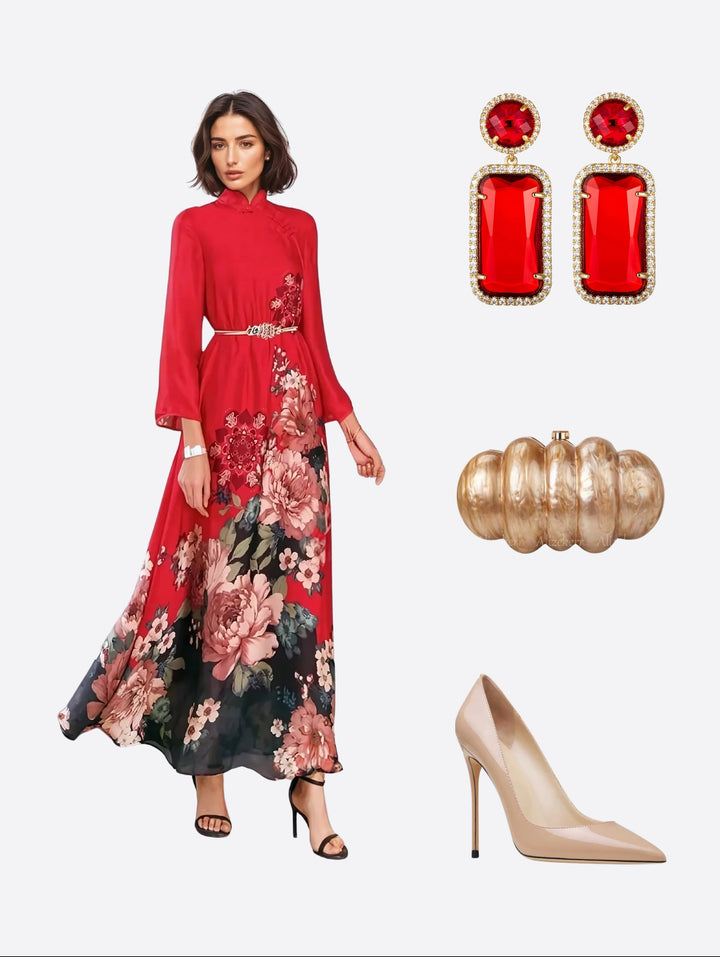 S2 26 Look 19 Maxi Dress