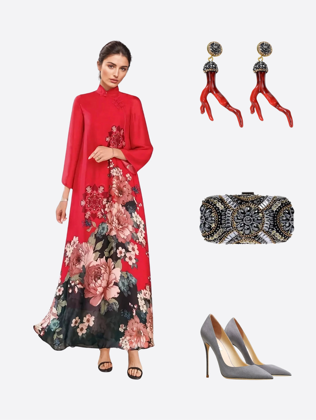 S2 26 Look 19 Maxi Dress