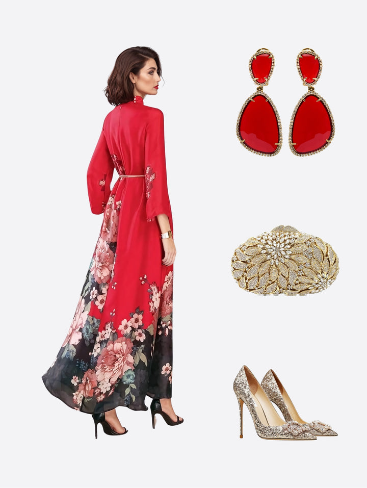 S2 26 Look 19 Maxi Dress