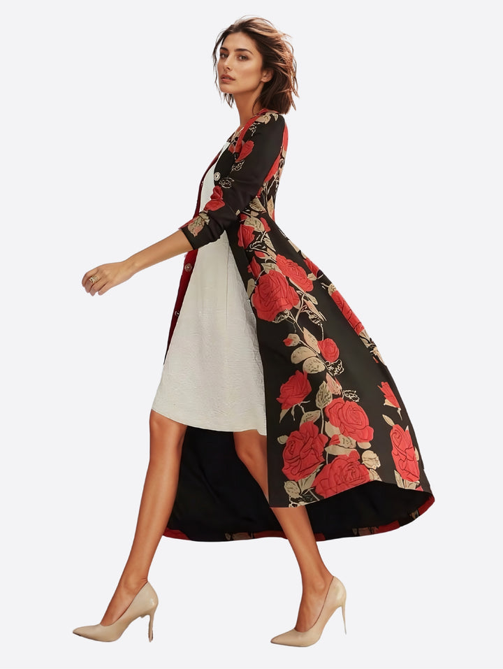 S2 26 Look 20 Midi Coat Dress
