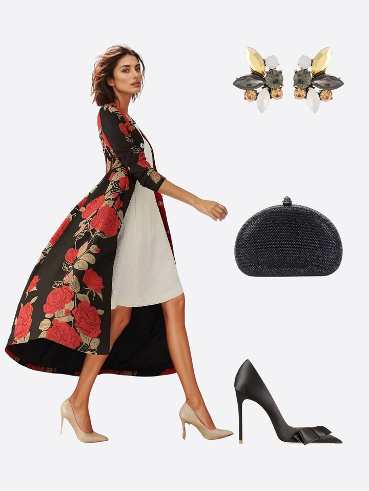 S2 26 Look 20 Midi Coat Dress