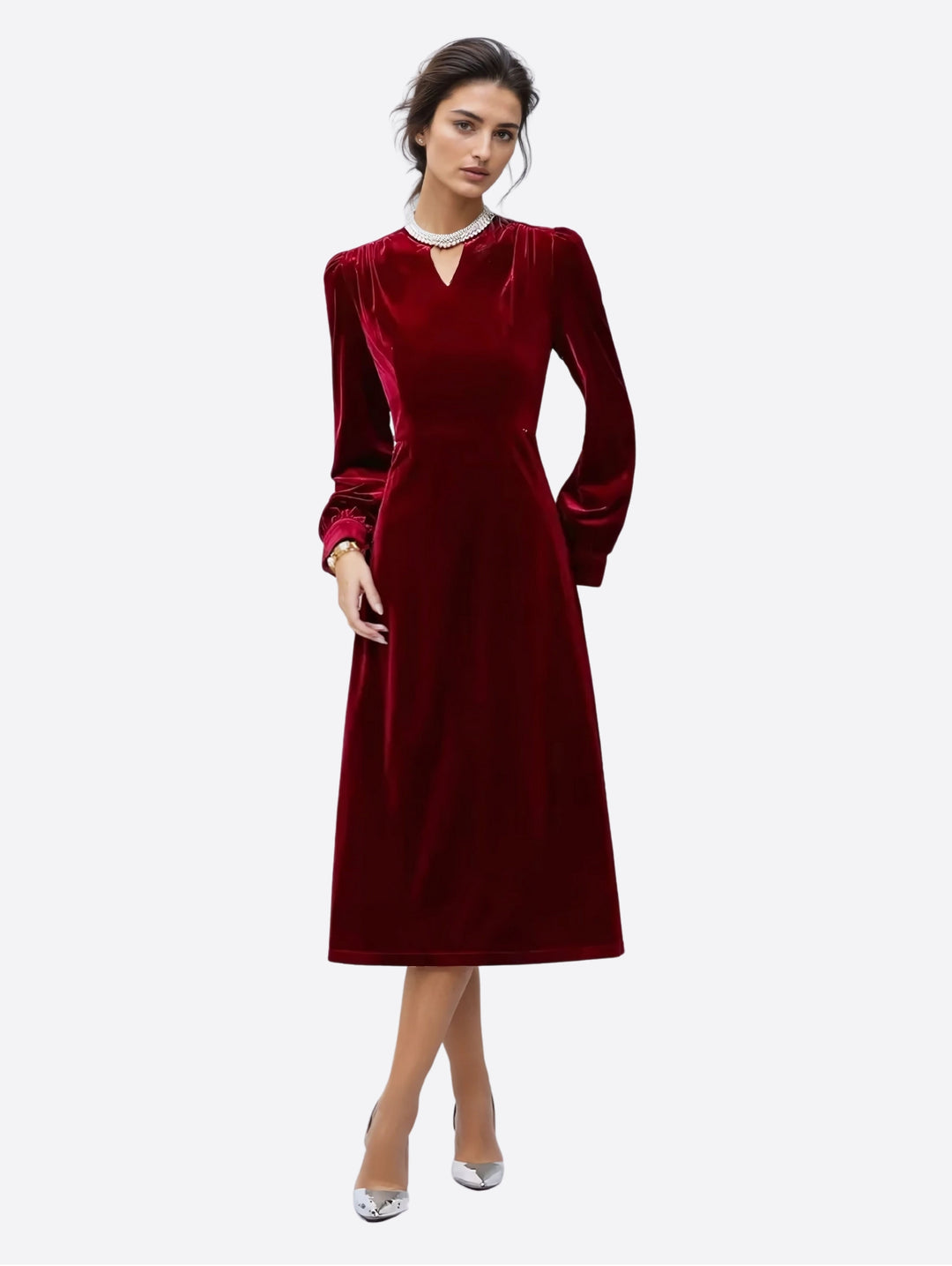 S3 26 Look 20 Calf Dress