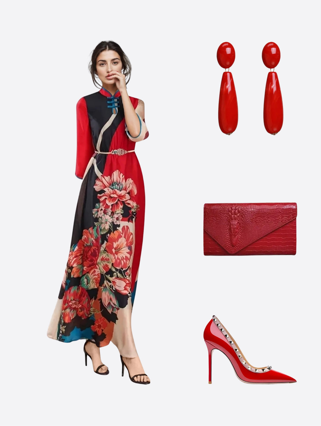 S2 26 Look 21 Maxi Dress