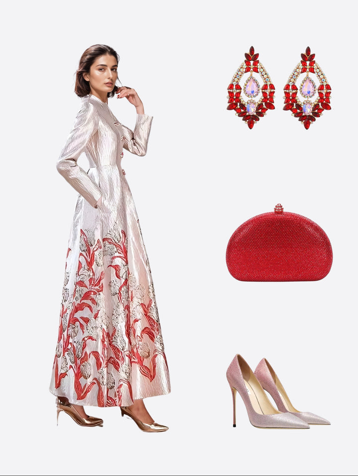 S2 26 Look 23 Maxi Dress
