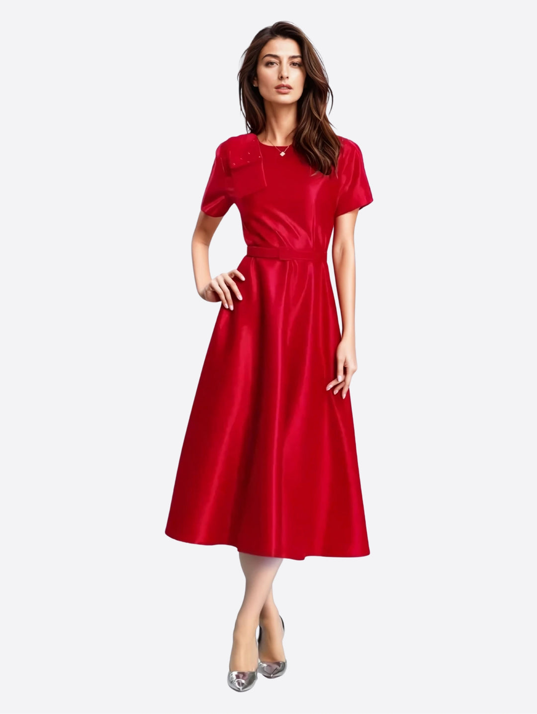S3 26 Look 25 Calf Dress