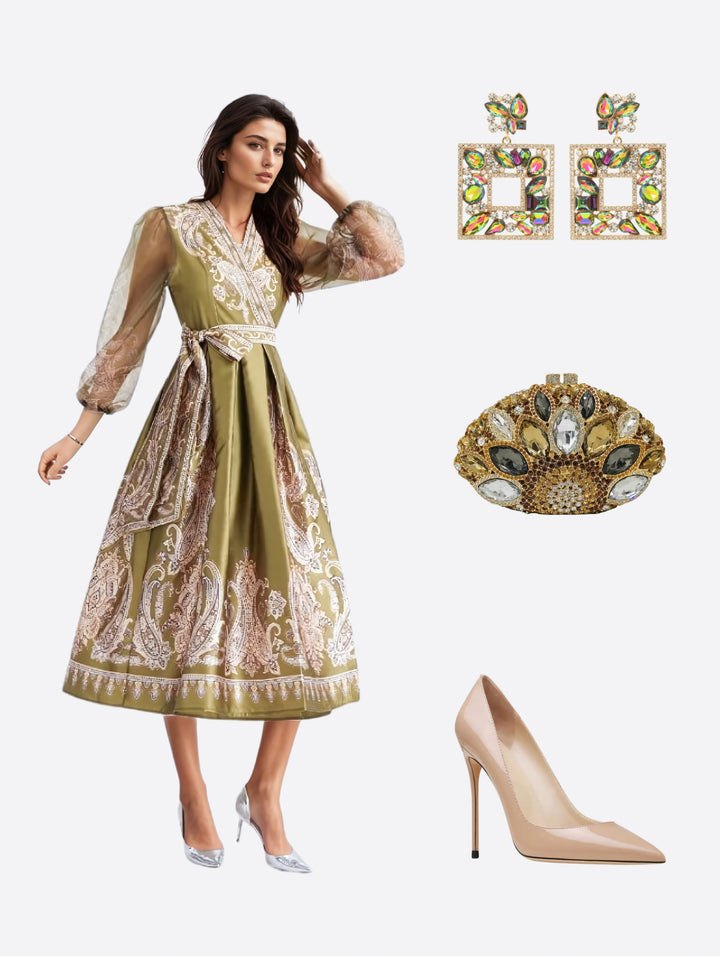 S2 26 Look 32 Midi Dress
