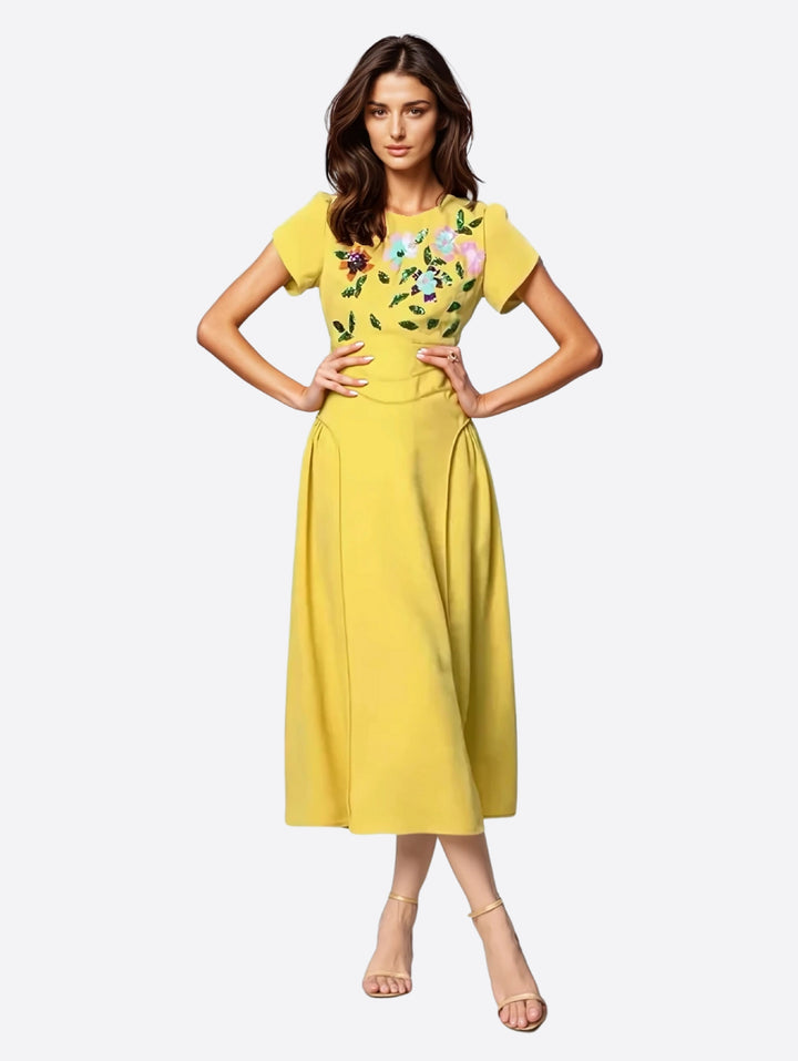 S3 26 Look 36 Calf Dress