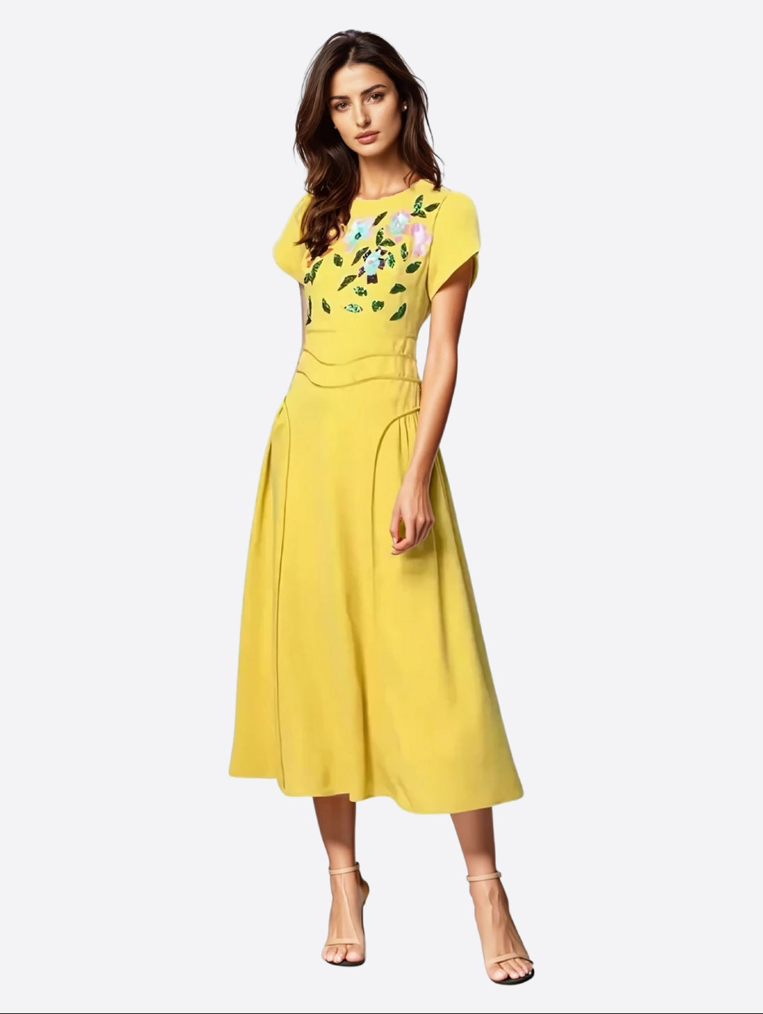S3 26 Look 36 Calf Dress
