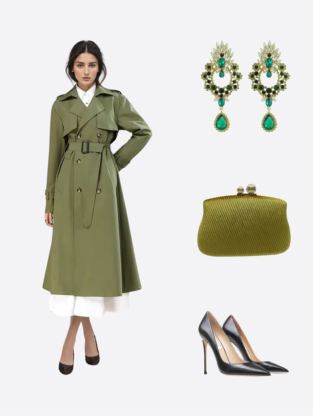 S2 26 Look 37 Midi Coat Dress