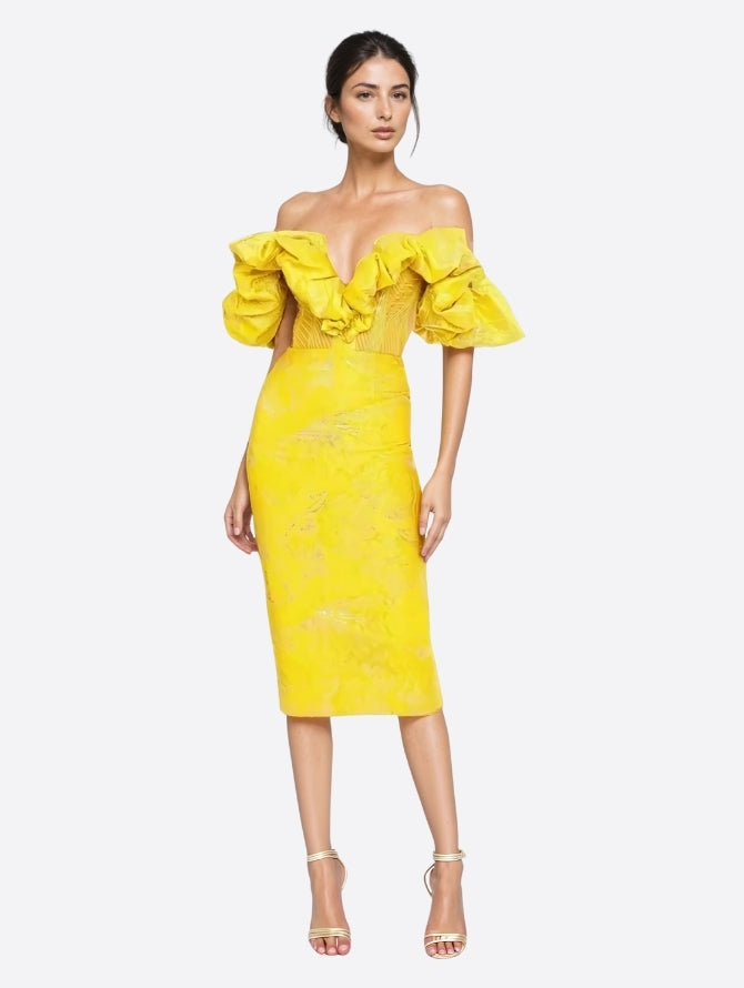 S1 27 Look 37 Midi Dress