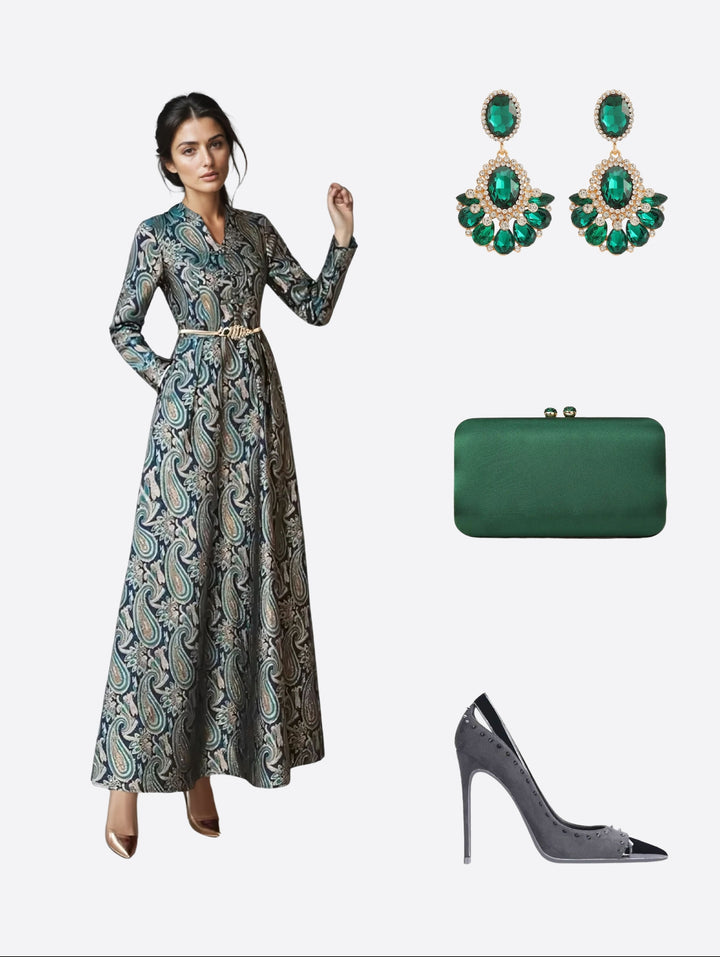 S2 26 Look 40 Maxi Dress