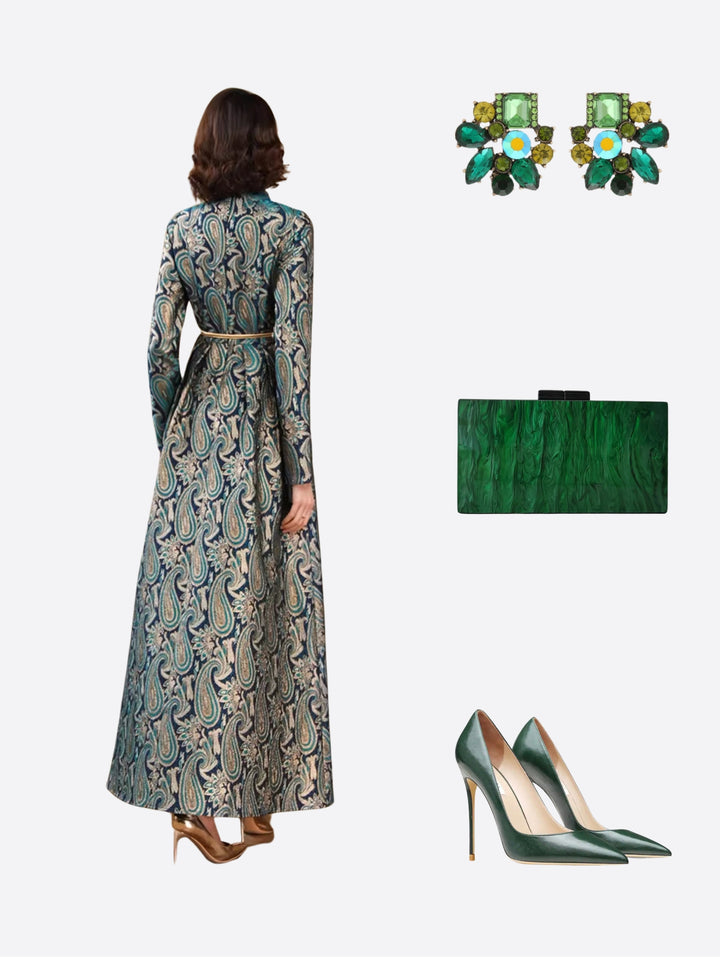 S2 26 Look 40 Maxi Dress