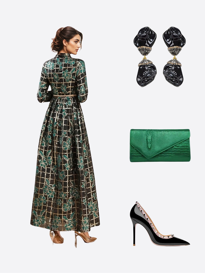 S2 26 Look 41 Maxi Dress