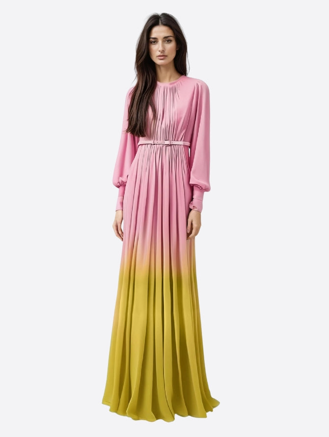 S4 26 Look 41 Floor Dress