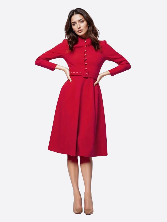 S4 26 Look 42 Calf Dress