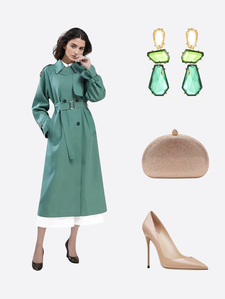 S2 26 Look 43 Midi Coat Dress