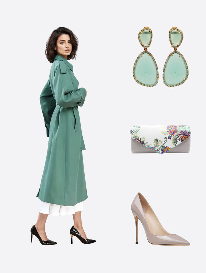 S2 26 Look 43 Midi Coat Dress