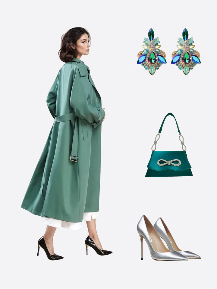 S2 26 Look 43 Midi Coat Dress