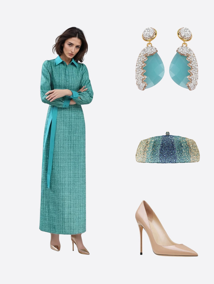 S2 26 Look 44 Midi Dress
