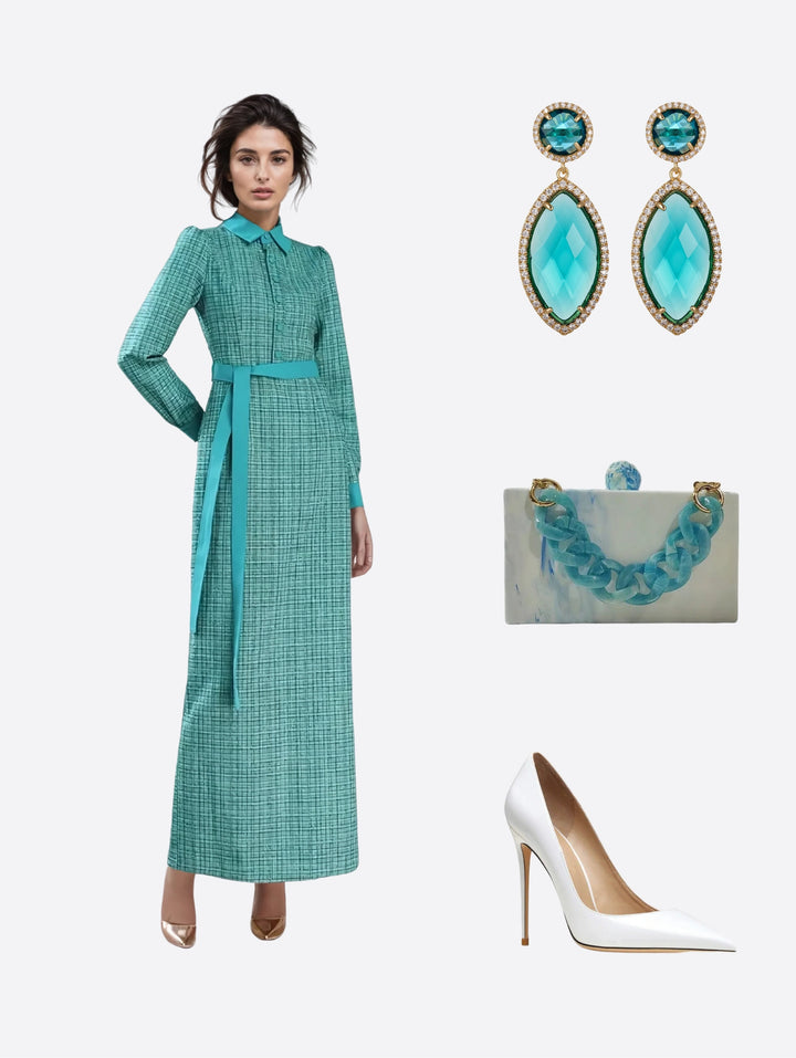 S2 26 Look 44 Midi Dress
