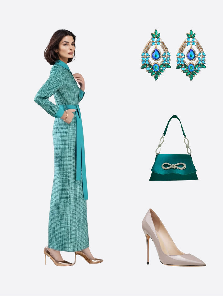 S2 26 Look 44 Midi Dress