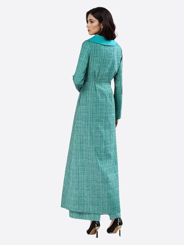 S2 26 Look 45 Maxi Coat Dress
